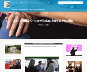 Landelijkeonderwijsdagzorgenwelzijn.nl(Consortium Beroepsonderwijs) Screenshot