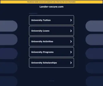 Lander-Secure.com(Lander Secure) Screenshot