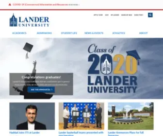 Lander.edu(Lander Home) Screenshot