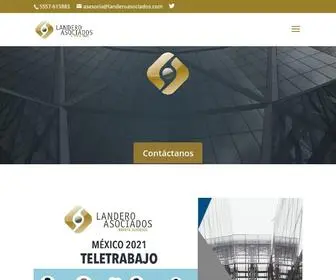 Landeroasociados.com(Landero Asociados) Screenshot