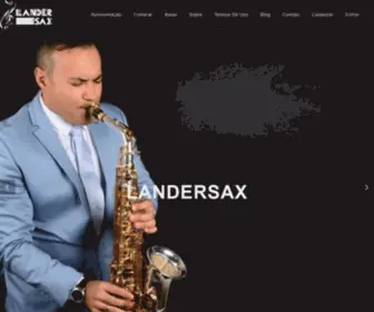 Landersax.com(Lander Sax) Screenshot