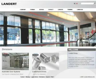 Landert.com(LANDERT Group AG) Screenshot