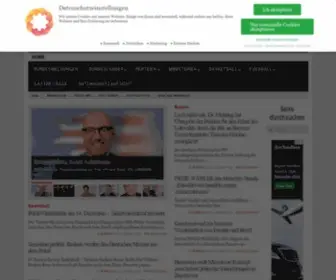 Landespressedienst.de(Startseite) Screenshot