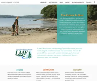 Landformainesfuture.org(Protecting Maine’s Natural Resource) Screenshot