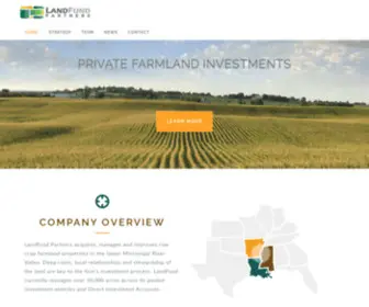 Landfundpartners.com(LandFund Partners) Screenshot