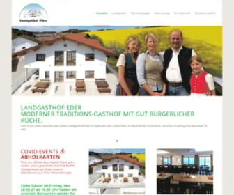 Landgasthof-Eder.de(WordPress) Screenshot