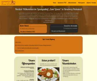 Landgasthof-Zumloewen.de(Landgasthof) Screenshot