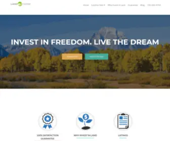 Landhedge.com(Invest in Freedom) Screenshot