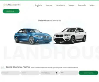 Landhouse.com.tr(Land Rover ve BMW Servisi) Screenshot