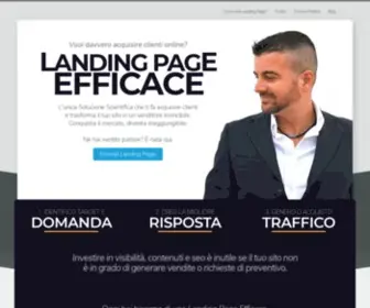 Landing-Page-Efficace.it(Landing Page Efficace per acquisire clienti on line) Screenshot