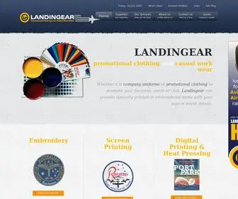 Landingear.com.au(Embroidery) Screenshot