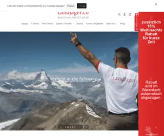 Landjaeger.ch(Landjäger) Screenshot
