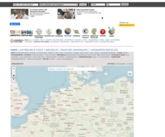 Landkartenindex.de(Landkarten und Stadtplan Index (mit Routenplaner und Luftbildern)) Screenshot