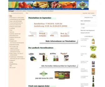 Landkorb-Shop.de(Ihr Bio) Screenshot