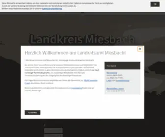 Landkreis-Miesbach.de(Landkreis Miesbach) Screenshot