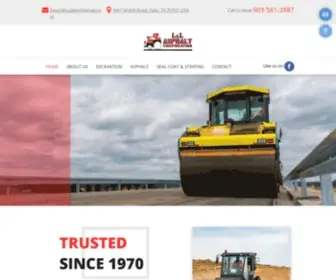 Landlasphalt.com(Experienced Pavers) Screenshot