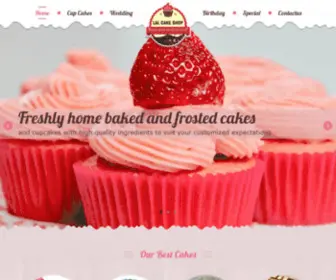 Landlcakes.com(Welcome) Screenshot