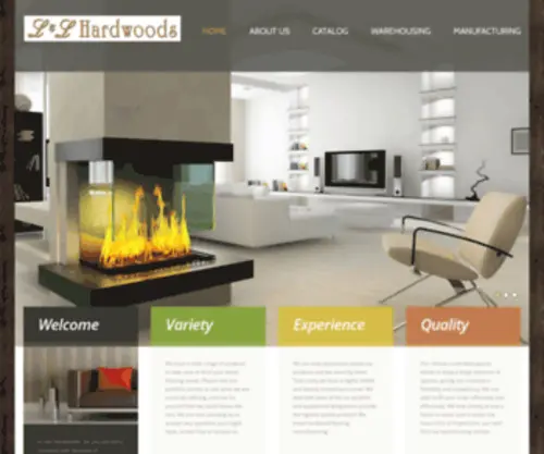 Landlhardwoods.com(Hardwood Flooring Distributors) Screenshot