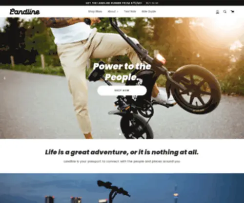 Landline.bike(Landline Inc) Screenshot