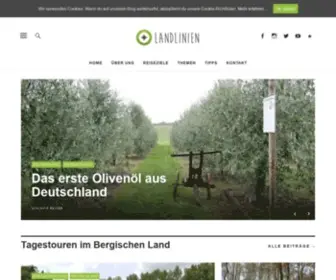 Landlinien.de(Outdoor-Reiseblog über nachhaltiges Reisen) Screenshot