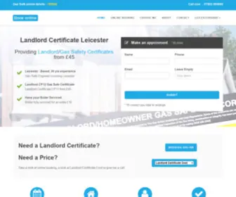 Landlord-Certificate-Leicester.co.uk(Landlord/Gas Certificate in Leicester CP12) Screenshot