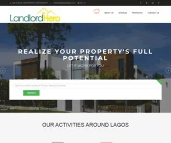 Landlordhero.com.ng(Landlord hero) Screenshot