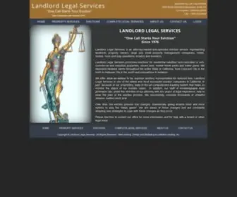 Landlordlegal.com(Landlord Legal Services) Screenshot