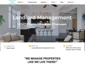 Landlordmanagementllc.com(Landlord Management in Brooklyn) Screenshot