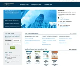 Landlordtenantlawfirms.com(Landlord & Tenant Law) Screenshot