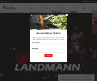 Landmann.co.uk(For the last 50+ years LANDMANN ®) Screenshot
