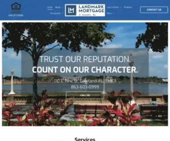 Landmark-MTG.com(Landmark Mortgage & Associates) Screenshot