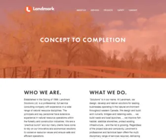 Landmark-Solutions.ca(Landmark Solutions) Screenshot