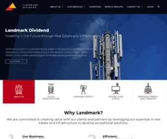 Landmarkdividend.com(Landmark Dividend LLC) Screenshot
