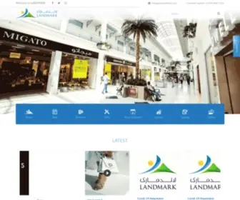Landmarkdoha.com(Landmark Doha) Screenshot