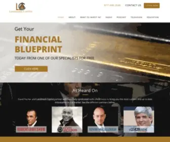 Landmarkgold.com(Landmark Capital) Screenshot