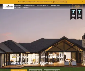 Landmarkhomes.co.nz(New Home Builders) Screenshot