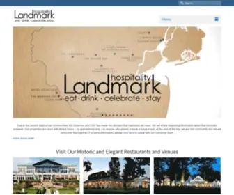 Landmarkhospitality.com(Landmark) Screenshot