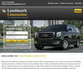 Landmarklimos.com(Our Website) Screenshot