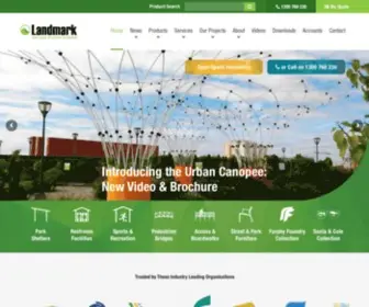 Landmarkpro.com.au(Australian Open Space Structures) Screenshot