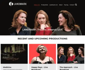 Landmarkproductions.ie(Landmark Productions) Screenshot