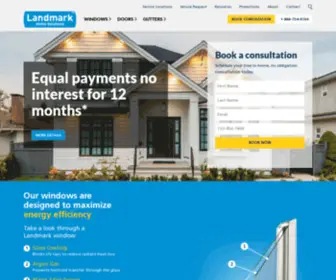 Landmarkquality.com(Landmark Home Solutions) Screenshot