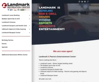 Landmarkrec.com(Landmark Recreation Center) Screenshot