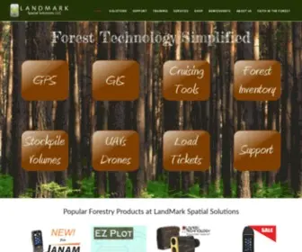 Landmarkspatialsolutions.com(Improve profit with LandMark Spatial Solutions) Screenshot