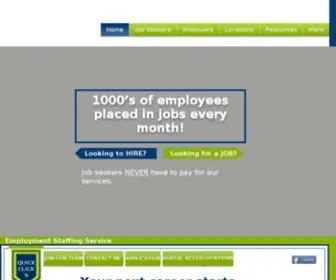 Landmarkstaffing.com(Staffing) Screenshot