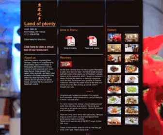 Landofplenty58.com(Land of Plenty) Screenshot