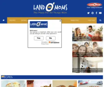 Landomoms.com(Land O' Frost) Screenshot