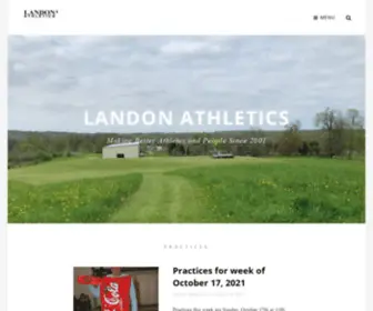 Landonathletics.com(Landonathletics) Screenshot