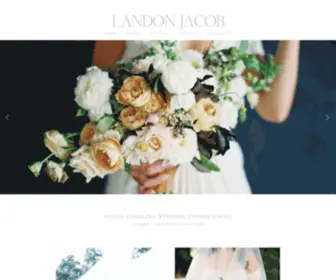 Landonjacob.com(Columbia, South Carolina Wedding Photographers) Screenshot