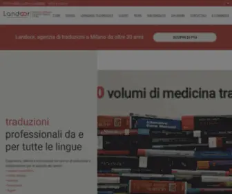 Landoor.com(Agenzia di traduzioni) Screenshot