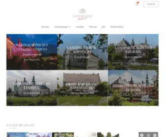 Landpartie.com(Landpartie Schloss Lembeck 20. bis 23. Juni 2019) Screenshot